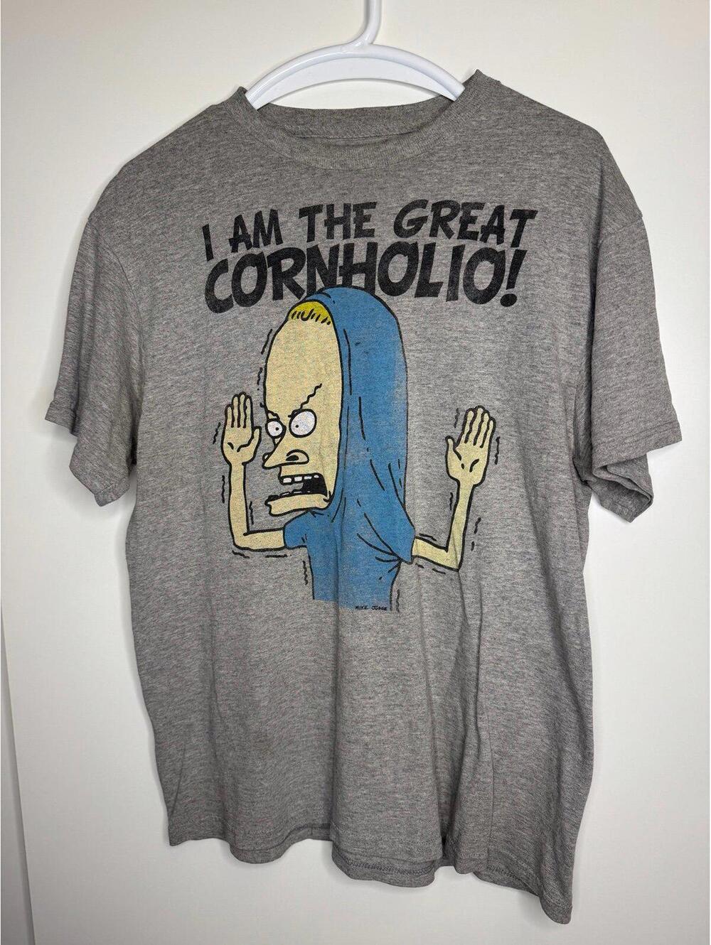 Beevis and Butthead 'I Am The Great Cornholio!' Graphic T-Shirt